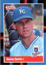 1988 Donruss Baseball Cards    404     Jamie Quirk